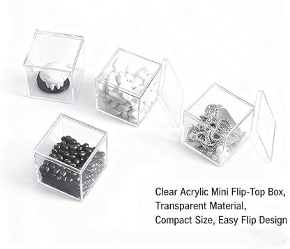 Acrylic Box Clear Acrylic Square Cube Display Boxes Multi-Purpose Container - Image 4