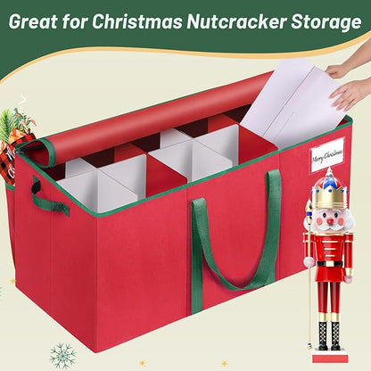 Nutcracker and Figurine Collectibles Storage Box， Large Ornament Storage - Image 5
