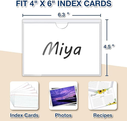 H4D 48 Pack Labels for Storage Bins, Tote Label Pockets for Organizing Storage - Image 3