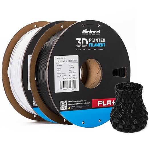 INLAND Micro Center PLA+ 3D Printing Filament 1.75mm by INLAND