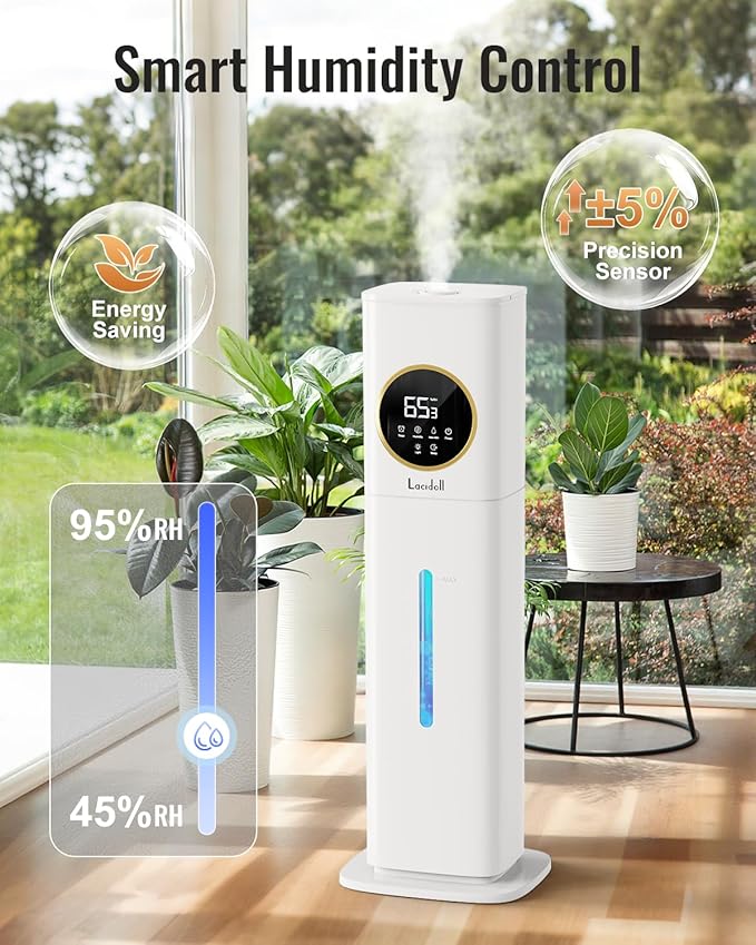 Humidifiers for Bedroom, 2.1Gal/8L Humidifier large room - Image 4