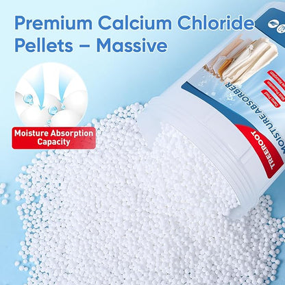 6 Pack Refillable Moisture Absorbers, 18OZ Humidity Absorber Bucket, Moisture - Image 4