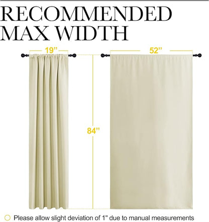NICETOWN Room Darkening Curtains - Image 7
