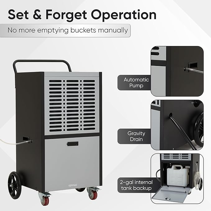 290 Pints Commercial Dehumidifier - Image 4