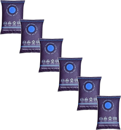 Reusable Dehumidifier Bags, Silica Gel Moisture Absorber, Microwave Rechargeable by Unknown