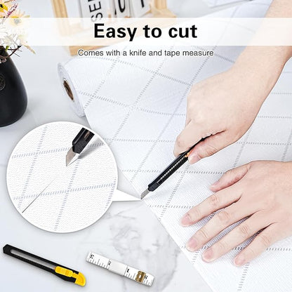 Shelf and Drawer Liner for Kitchen Cabinet, Non-Adhesive Cabinet Liners for - Image 4