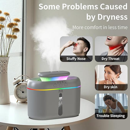 2L humidifiers for bedroom humidifier Home Ultra-Quiet 28 dB Quiet Supersized - Image 5