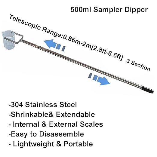 Extendable Water Sampler with Dipper System, Water Qualityd Sampler Device - Image 2