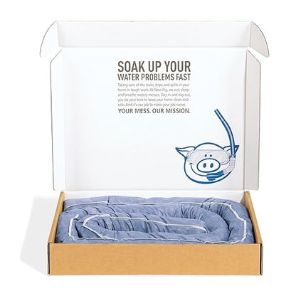 PIG Mildew-Resistant Absorbent Sock | Water Absorbing Snake | 3" W x 10' L | - Image 2
