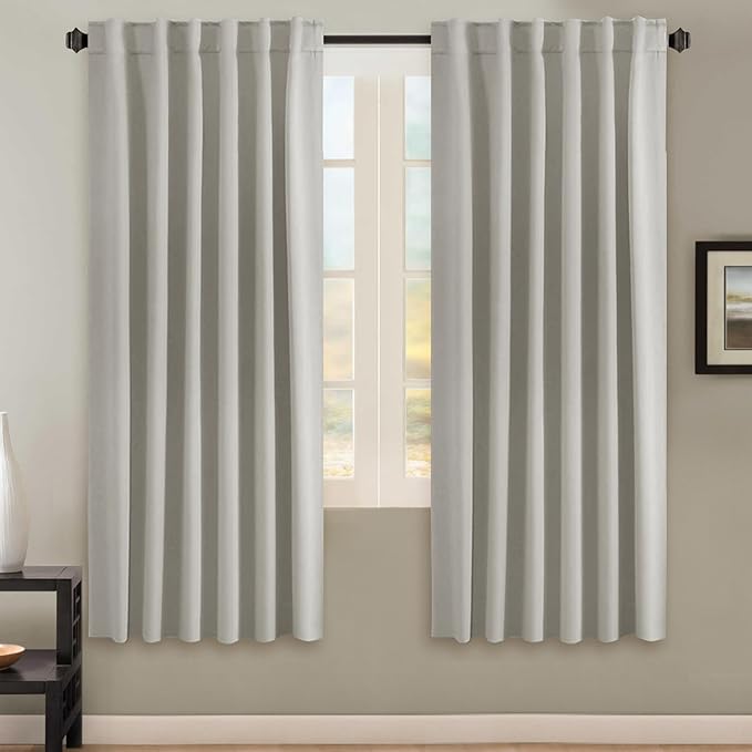 H.VERSAILTEX Blackout Curtains Thermal Insulated Window Treatment Panels Room by HVERSAILTEX