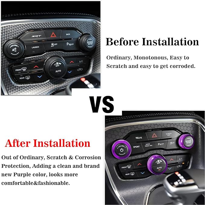 Auprite Climate Control Knob Covers - Image 2