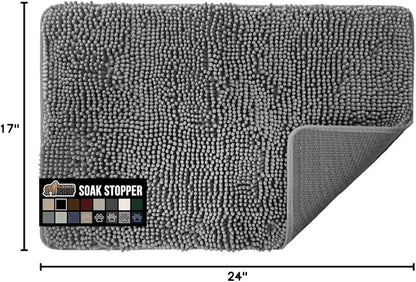 GORILLA GRIP SOAKSTOPPER Dog Door Mat, Machine Washable Rug Absorbent Doormat - Image 2