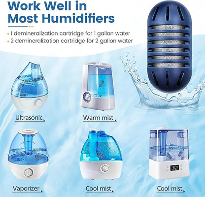 Demineralization Cartridge for HoMedics Ultrasonic Humidifiers: 16-Pack - Image 3