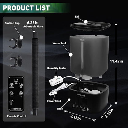 Coospider Grow Tent Humidifiers - Image 7