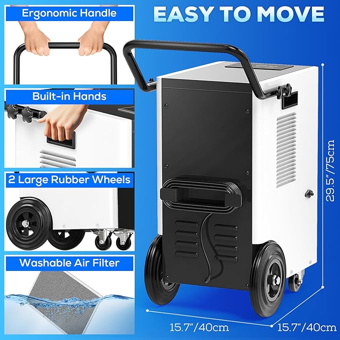 170 Pints Commercial Dehumidifier - Image 5