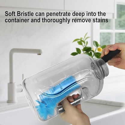 4 Pack Bottle Cleaner Brush Set 15/13/5 Inch Stainless Steel Water Bottle - Image 4