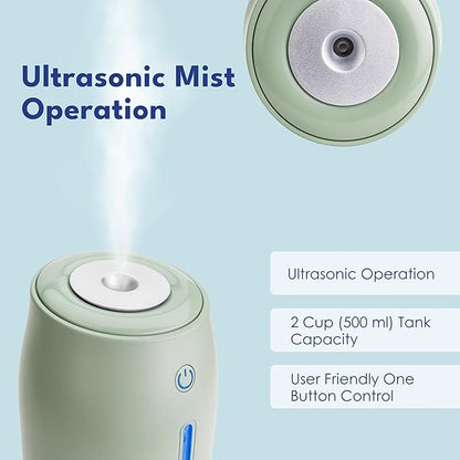 LivePure Cool Mist Humidifiers for Bedroom. Small Humidifier for Babies - Image 5