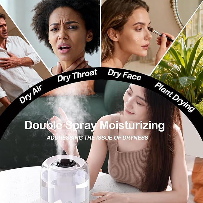 Humidifiers for Bedroom-Cold Mist Humidifier - Image 2