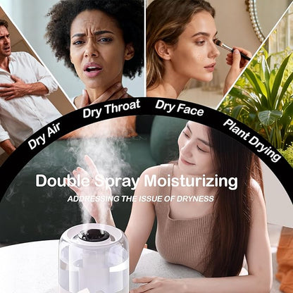 Humidifiers for Bedroom-Cold Mist Humidifier - Image 2