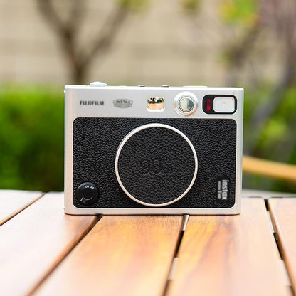 Retro Leather Lens Cap for Fujifilm Insta Mini EVO, Aluminum Anti-Dust - Image 8