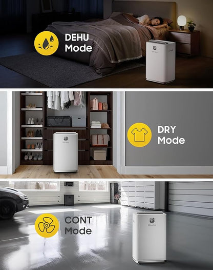 150 Pints Dehumidifier with Pump, 8000 Sq.Ft Dehumidifier - Image 4