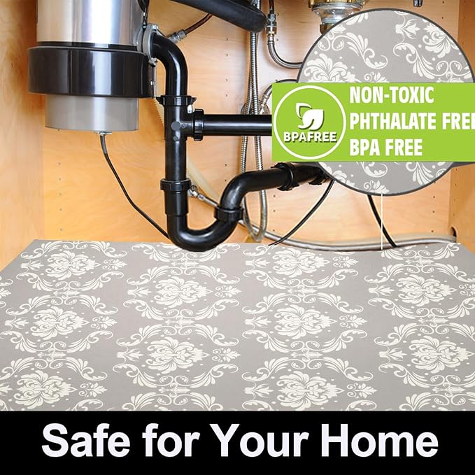 AiBOB Waterproof Under Sink Mat, Absorbent Quick Dry Sink Liners Protect - Image 7