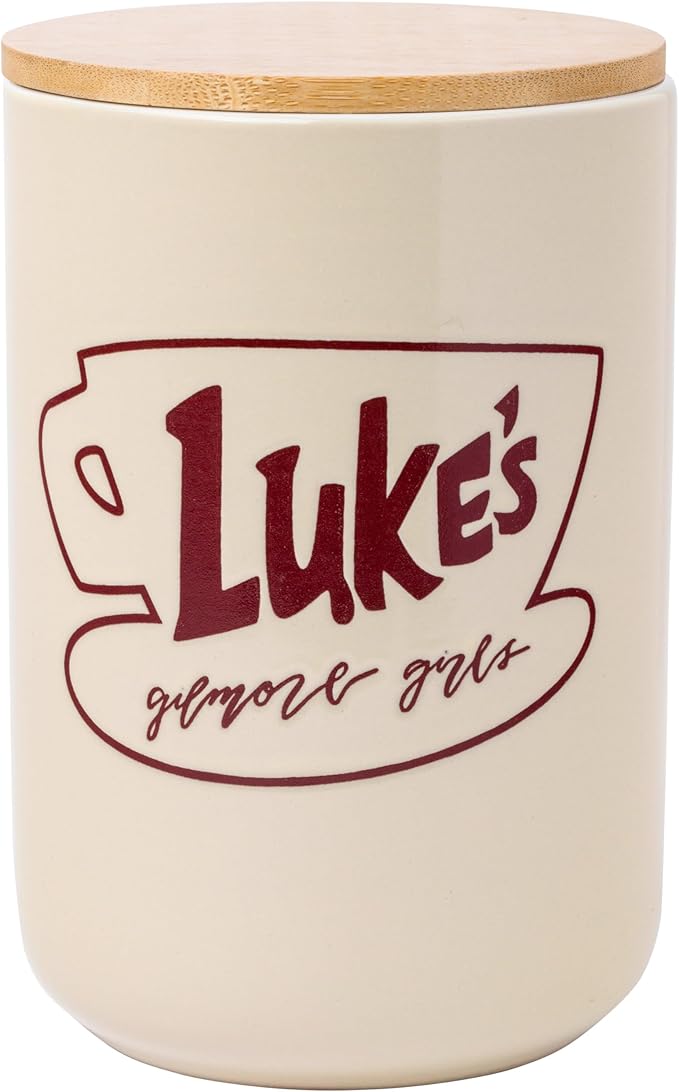 Silver Buffalo Gilmore Girls Wax Resist Ceramic Cookie Jar by SilverBuffalo