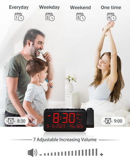 Roxicosly Projection Alarm Clock - Image 3