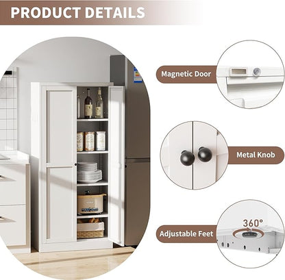 Kitchen Pantry Storage Cabinets - Image 7