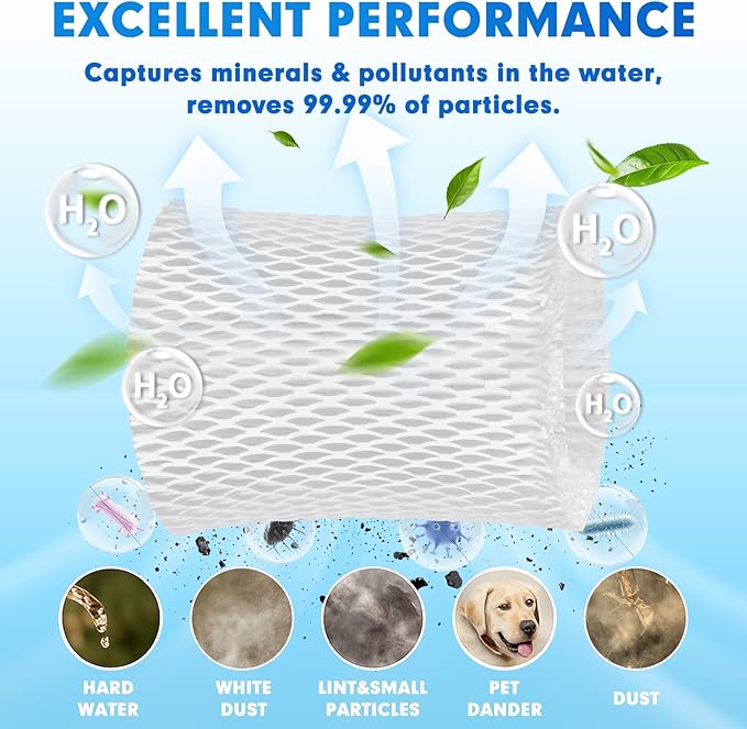 4 Pack Humidifier Wicking Replacement Filter Compatible - Image 6