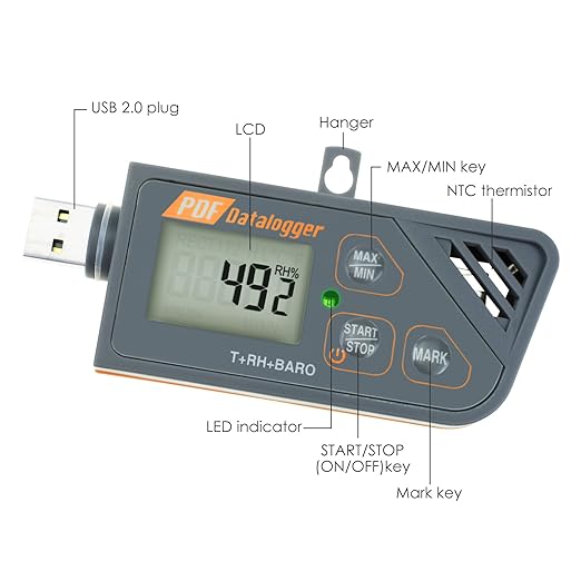 USB Temperature Data Logger Recorder - Image 8