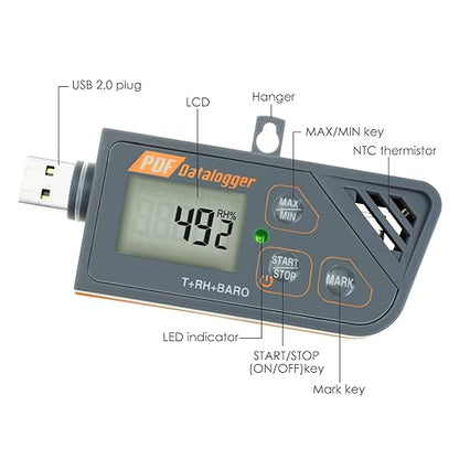 USB Temperature Data Logger Recorder - Image 8