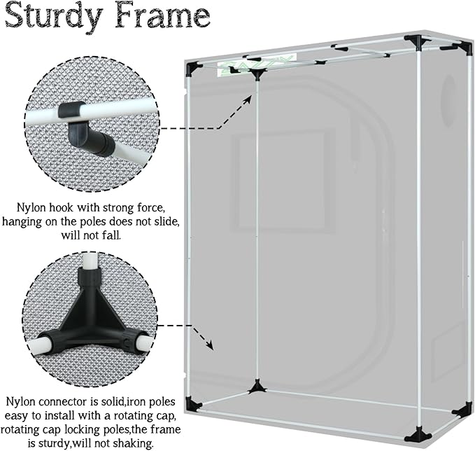 zazzy Tent for Plants Indoor - Image 7