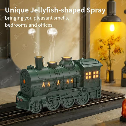 Diffuserlove Essential Oil Diffuser 300ML Train Cool Mist Humidifier Quiet - Image 2
