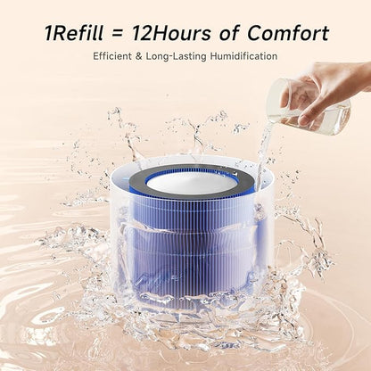 Afloia Humidifier and Air Purifier in One, Air Purifier and Evaporative - Image 6