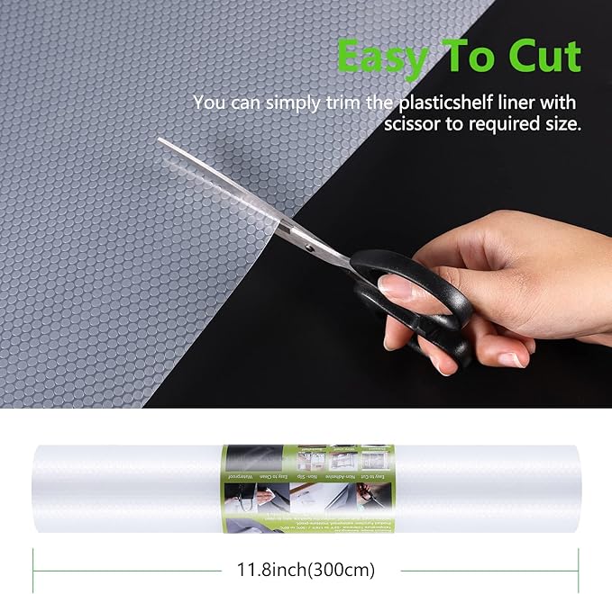 Shelf Liners for Kitchen Cabinets Refrigerator Liners Waterproof Kitchen - Image 5