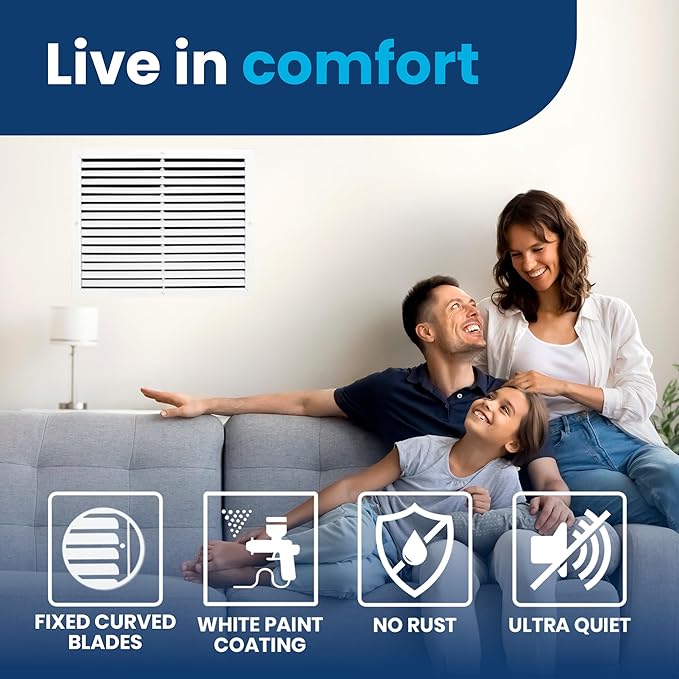 16x20 Inch Air Return Vent Cover Decorative – Premium Aluminum AC Vent Cover - Image 7