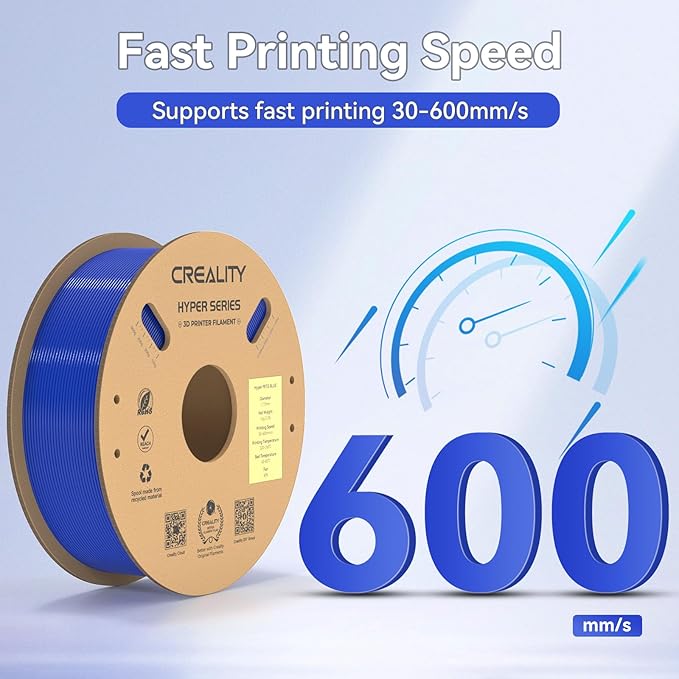 Official Creality Hyper PETG Filament, High Speed 600mm/s 3D Printer Filament - Image 3