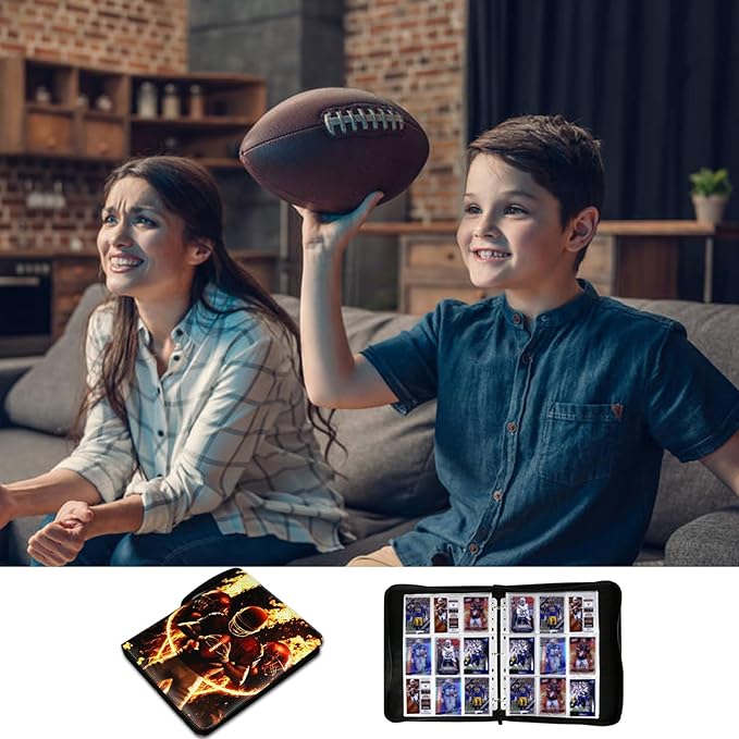 Football Card Binder, 2025 Sports Trading Card - Image 5