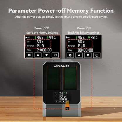 CREALITY Space Pi Filament Dryer Plus – Dual Spool 360° Hot-Air Circulation - Image 6