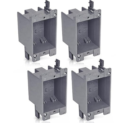 Airmont Products 14 in. Old Work Electrical Box, 1-Gang 14 Cu in Non-Metallic by AirmontProducts