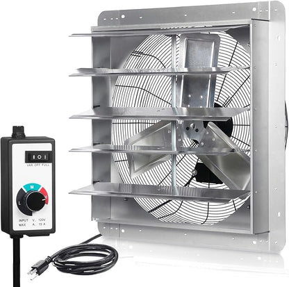 KEN BROWN 24 Inch Shutter Exhaust Fan by KENBROWN