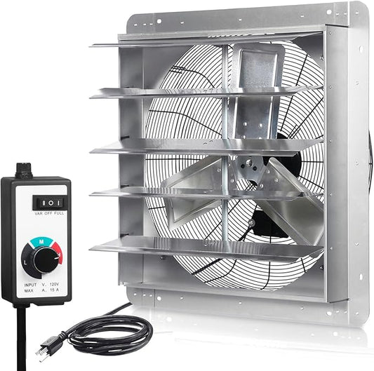 KEN BROWN 24 Inch Shutter Exhaust Fan by KENBROWN