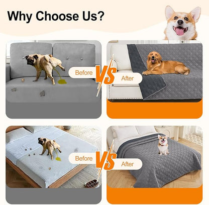 Smiry Reversible Waterproof Couch Covers - Image 5