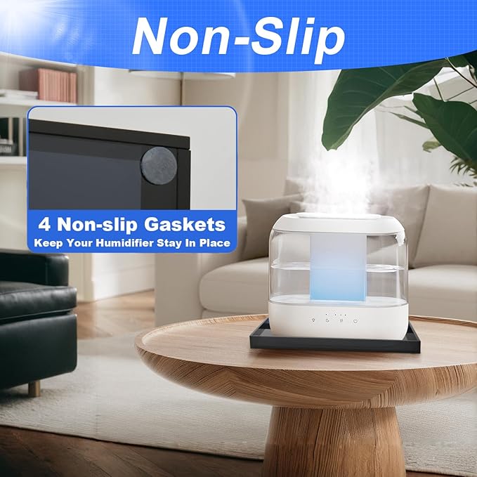 Acrylic Humidifiers Tray for Dreo Humidifier HM311 4L Tank, Leak-Proof Tank for - Image 6