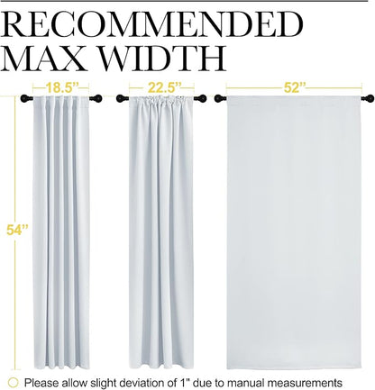 NICETOWN Insulated Room Darkening Curtain Panels - Image 8