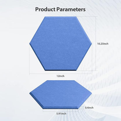 12 Pack Acoustic Panels Self Adhesive Sound Proof Foam, High Density Sound - Image 6