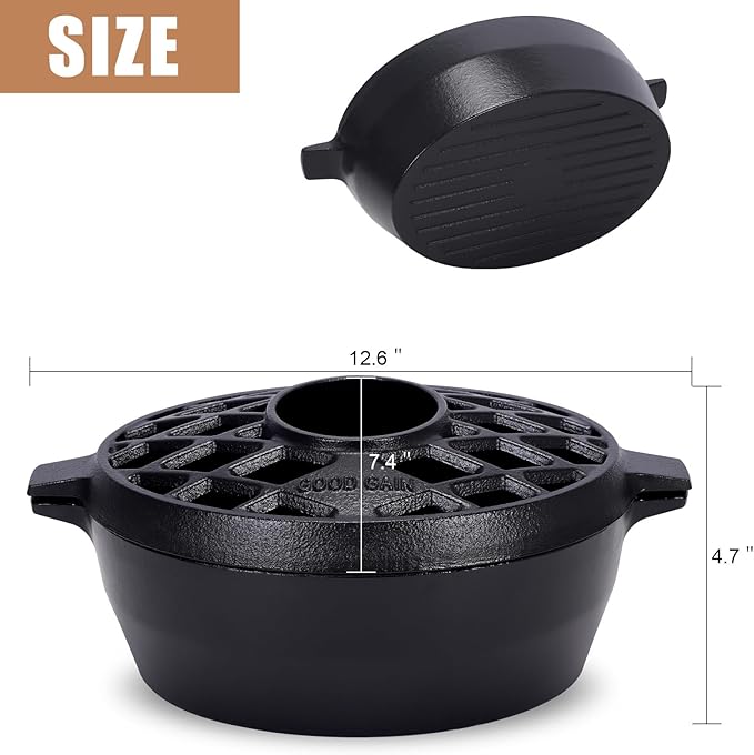 G Good Gain Wood Stove Steamer, Fireplace Humidifier, Cast Iron Humidifier - Image 3