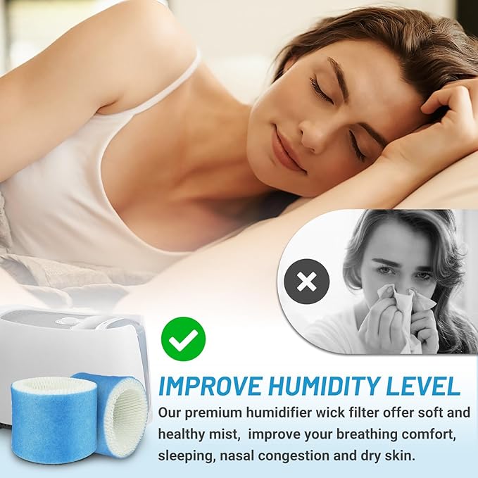Lemige 6 Pack Upgraded HAC-504 Humidifier Filters - Image 6