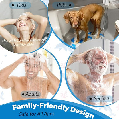 S&X Bathtub Non Slip Stickers, Grippy Dolphin Adhesive Treads – Fine Gritty - Image 6